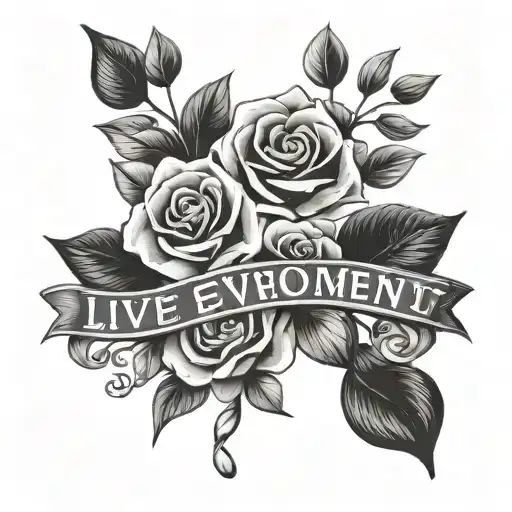 Italian Phrase 'Live Every Moment'