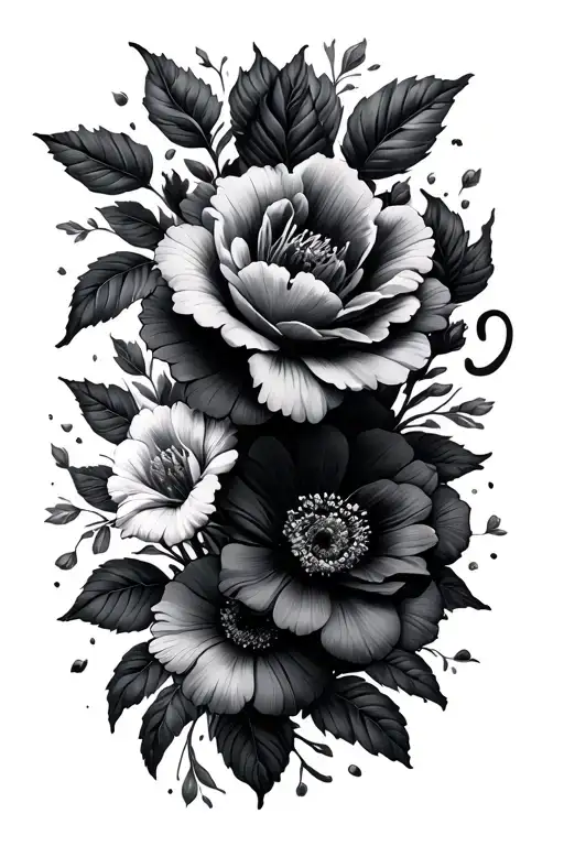 Flowers With Name Written