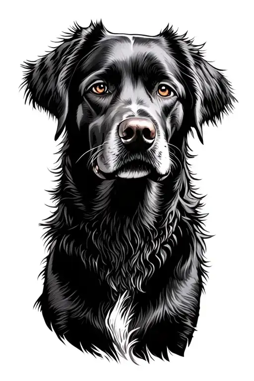 Outdoor Hunting Scene With A Retriever