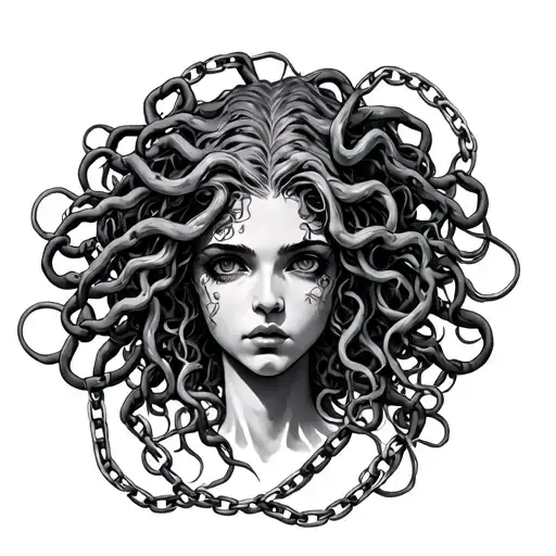 Medusa With Chains