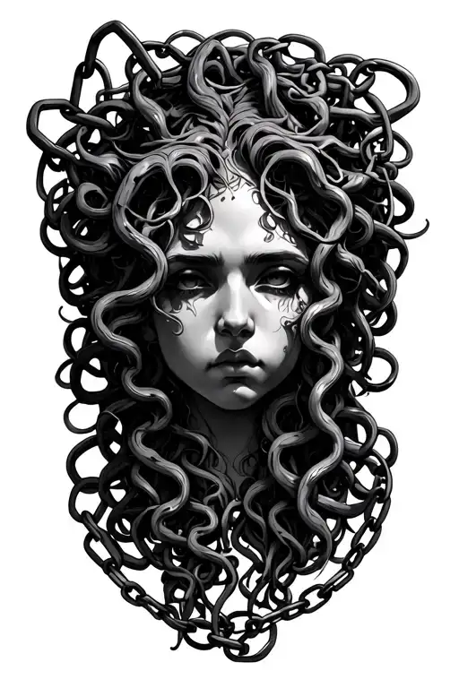 Medusa With Chains