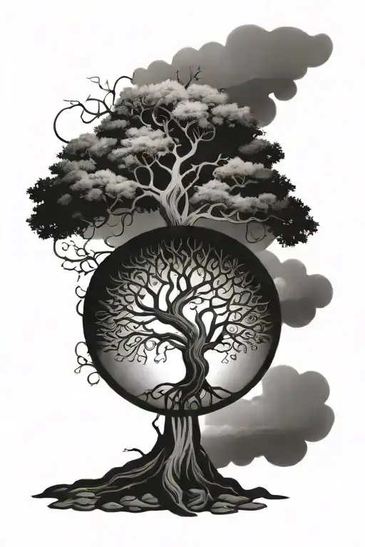 Tree Of Life Symbolizing Strength
