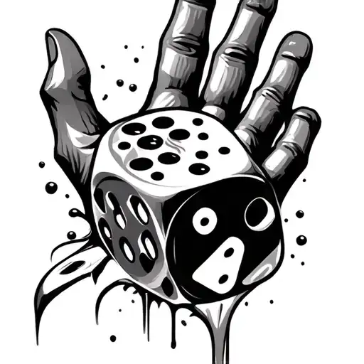 Hand And Dice