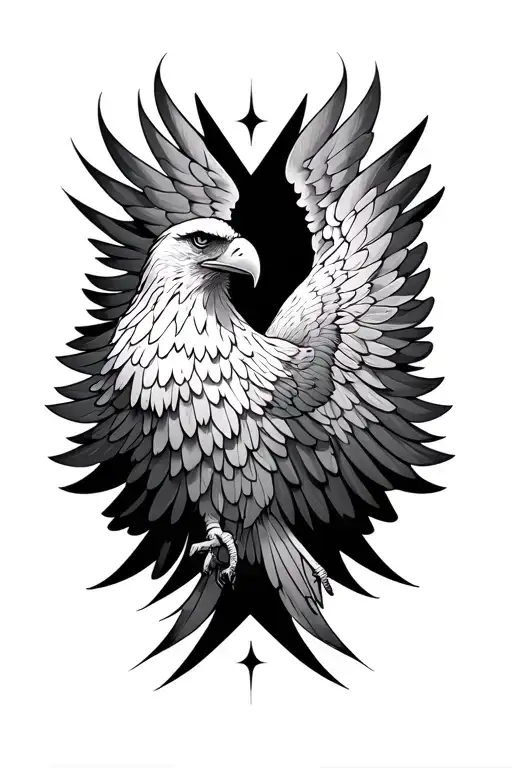 Eagle Wings With 888