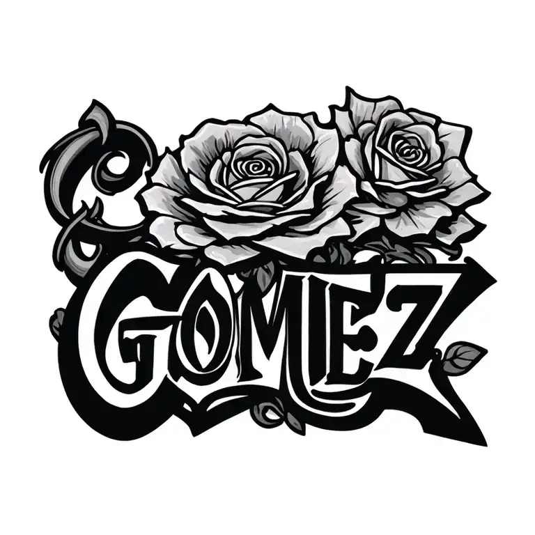 Gomez Name Written