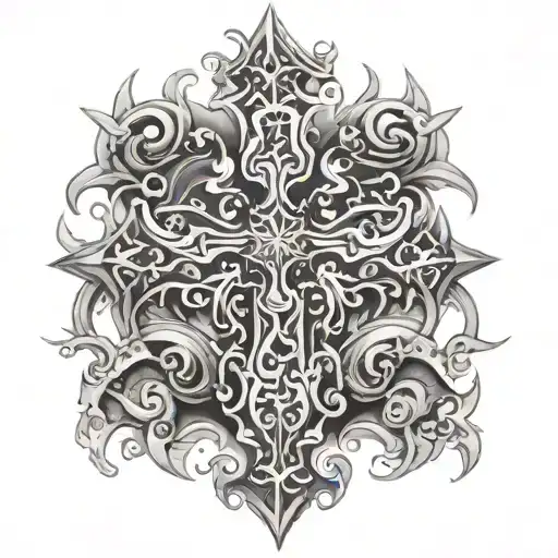 Cross Supernatural Type Gothic Inspired