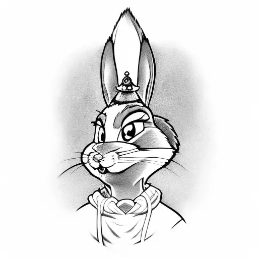 Lola Bunny With Red Crown