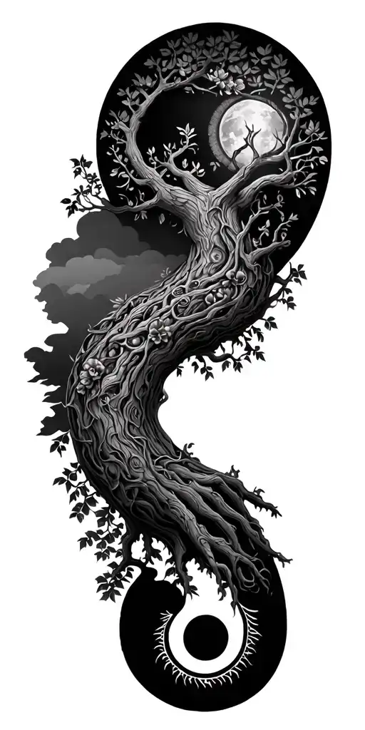 Tree Of Life Full Arm Sleeve