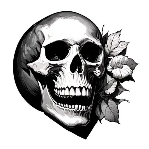 Peach That Turns Into A Skull