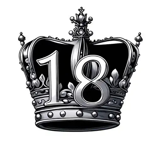 18 Number And Crown