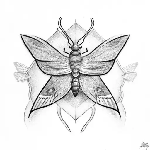 Moth Transforming Into A Helping Hand