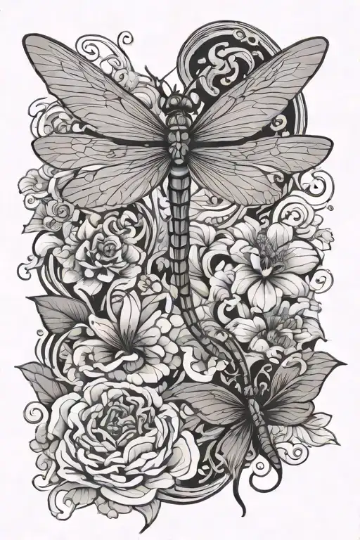 Dragon Fly Minimalistic