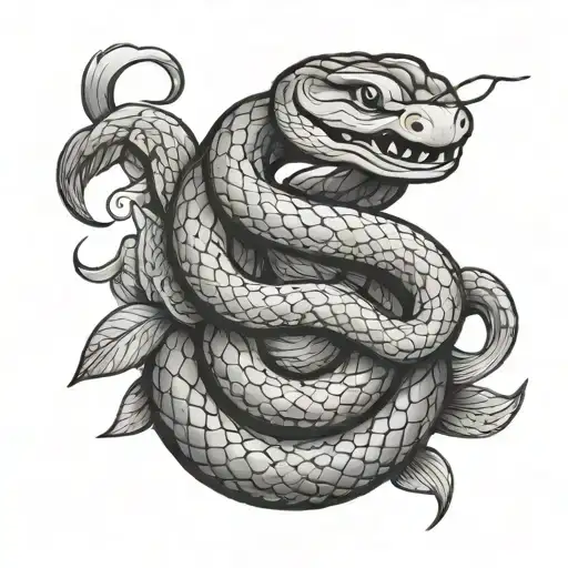 Japanese Style Snake