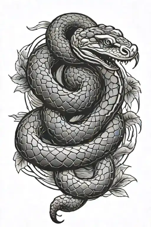 Japanese Style Snake