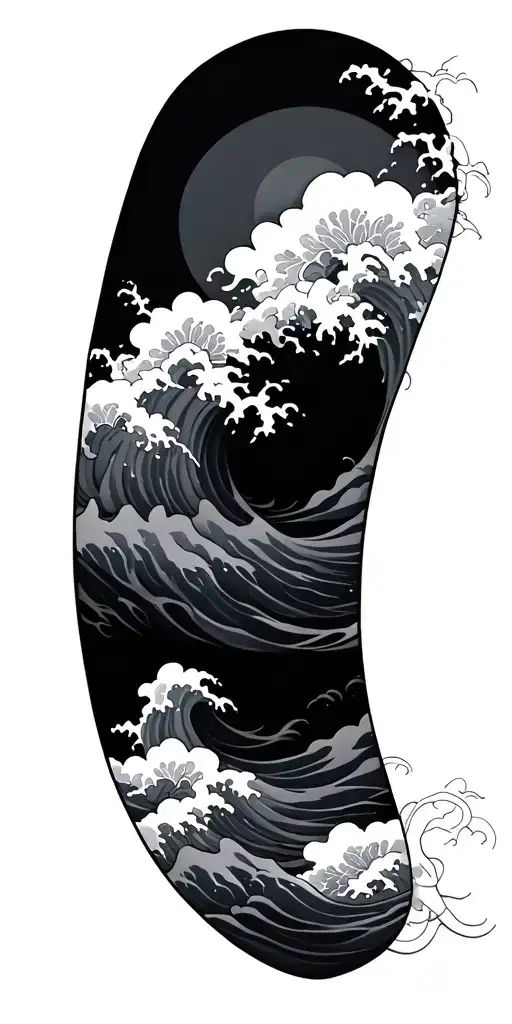 Japanese Oriental Waves