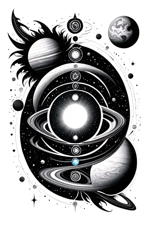 Chakra Planets Galaxy Universe