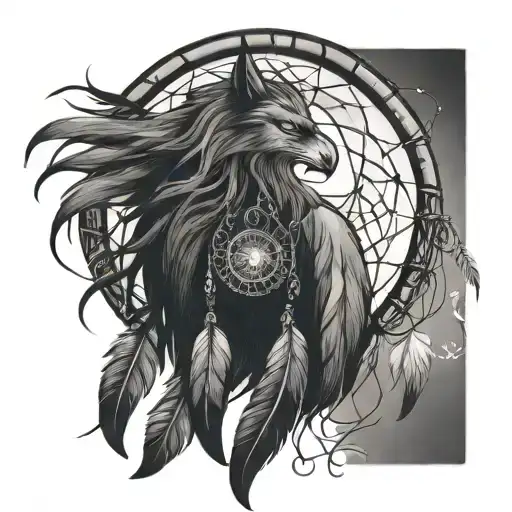 Masculine Dreamcatcher Luna