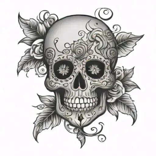 Broken Sugar Skull