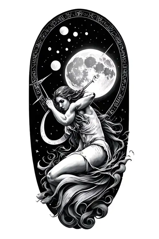 Sagittarius Escaping Hell With Moon Phases