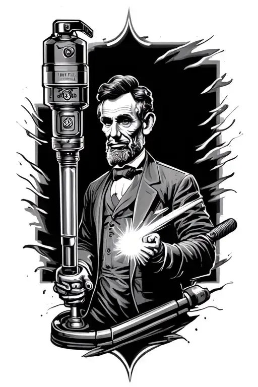 Lincoln Electric Welding Torch Surrounded