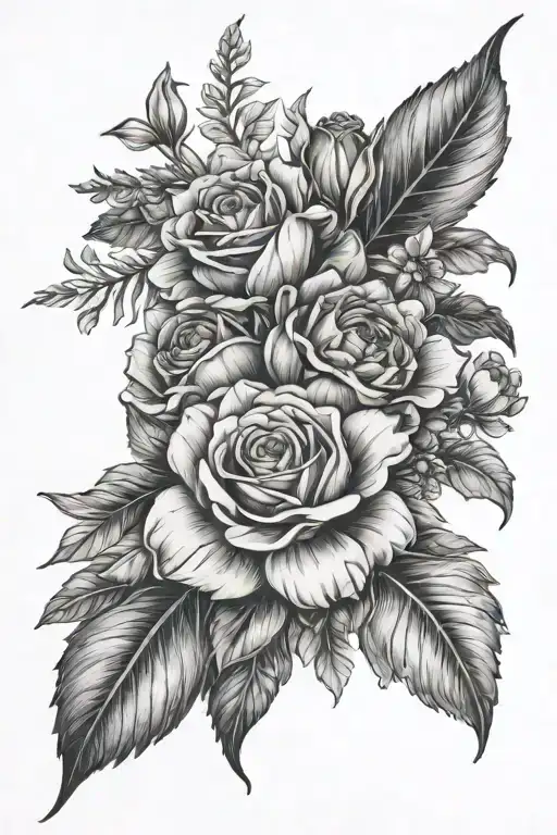 Birth Flower Bouquet