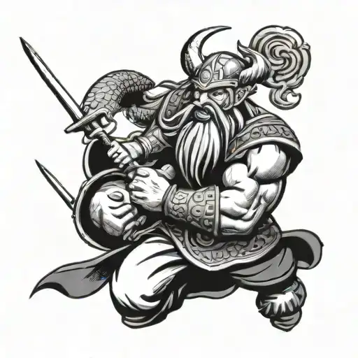 Viking Et Dragon Ball Z