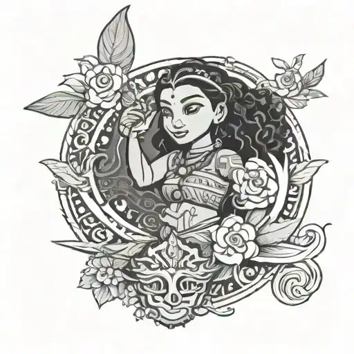 Disney Moana With Maui