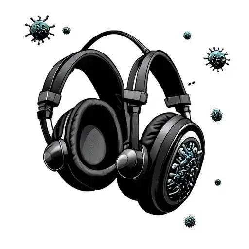 Bacteria And Headphones Music