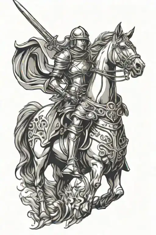 Medieval Female Knight