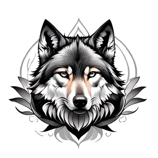 Wolf Geo Lotus With Mandela