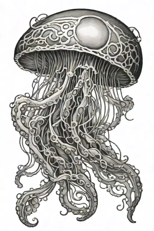 Jellyfish Ocean Sleeve