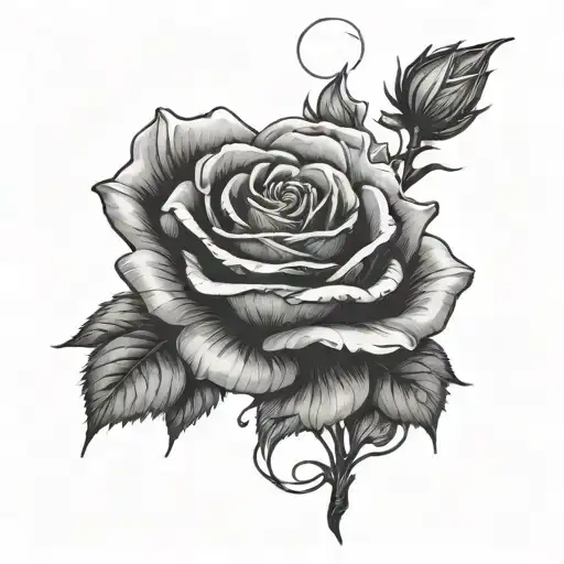 Rose And Write And Clouty