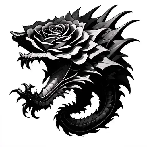 Black Rose Dragon From Yu Gi Oh