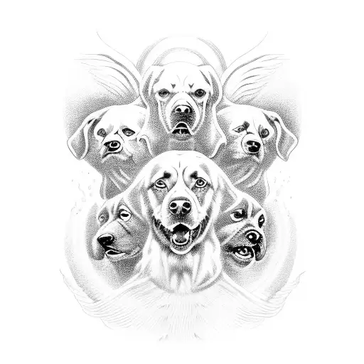 Three Headed Hell Dog