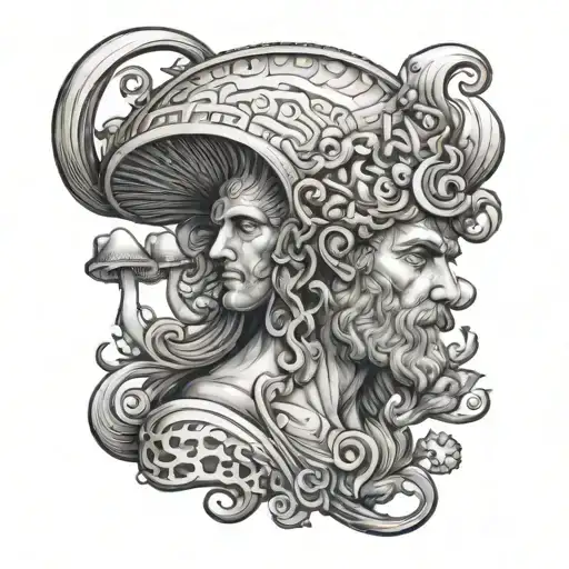 Greek God Of Mushroom And Psychedelic Interpretation
