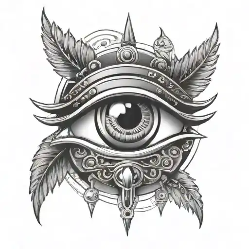 Horus Eye Symbol Merging Balance Soul Mind Body Soul