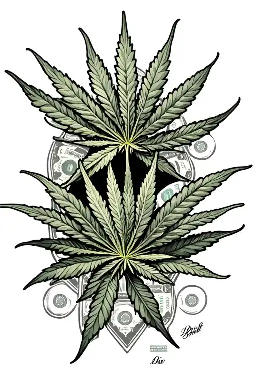 Money Weed And Drugs