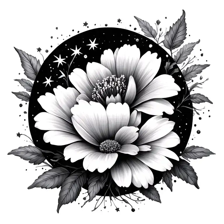 Delicate Flower Stars