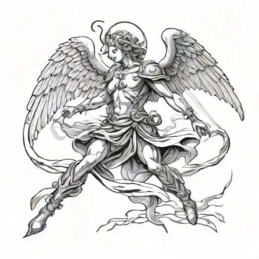 Guardian Angel Born From Lightning