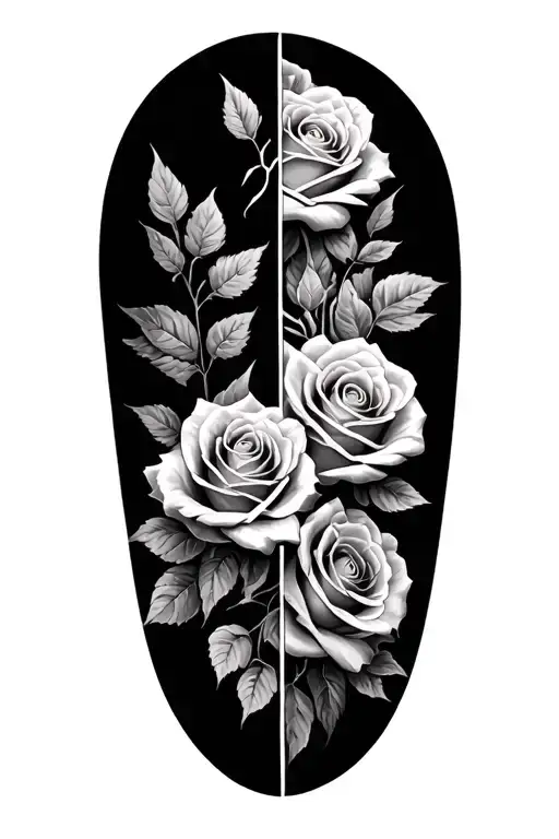 Roses Half Sleeve