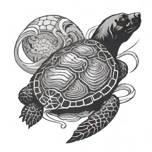 Black Lab Turtle Mix