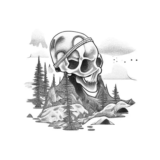 Hiker In Forest Arm Band