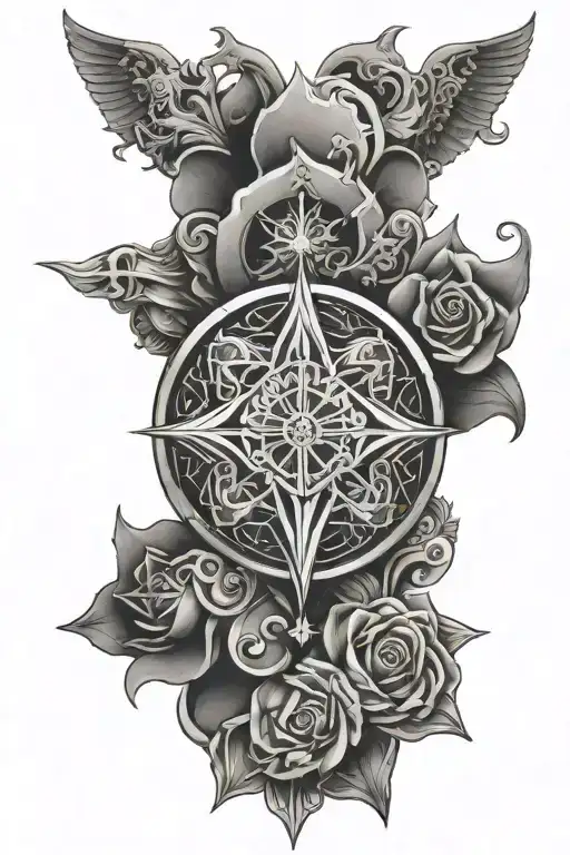 Religious Symbols Merging