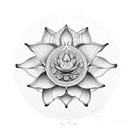 Tree Of Life Lotus Sun
