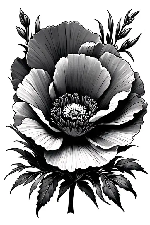 Wild California Poppy