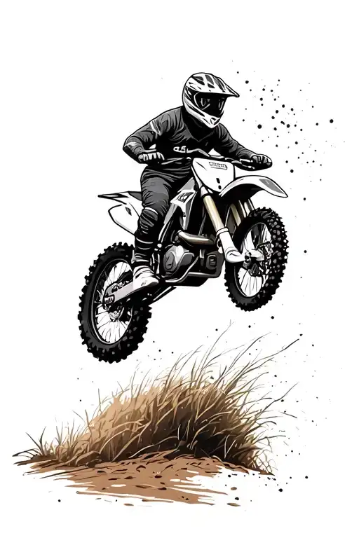 Motocross Wild Life Nature Animal