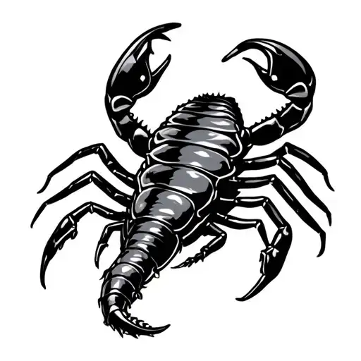 Black Scorpion American Traditional Style