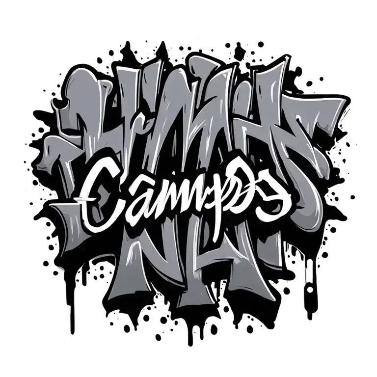 Campos Letter With Graffiti