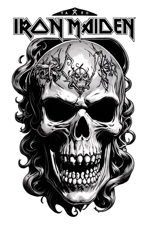 Organ Donation Tattoo Associated Iron Maiden