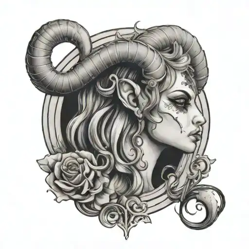 Gothic Female Aries